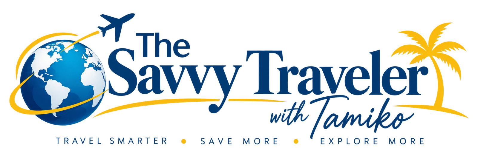 The Savvy Traveler with Tamiko logo